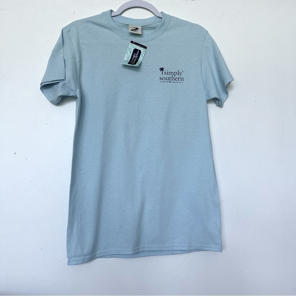 Simply Southern Preppy Nana Flamingo Tee - Picture 4 of 8